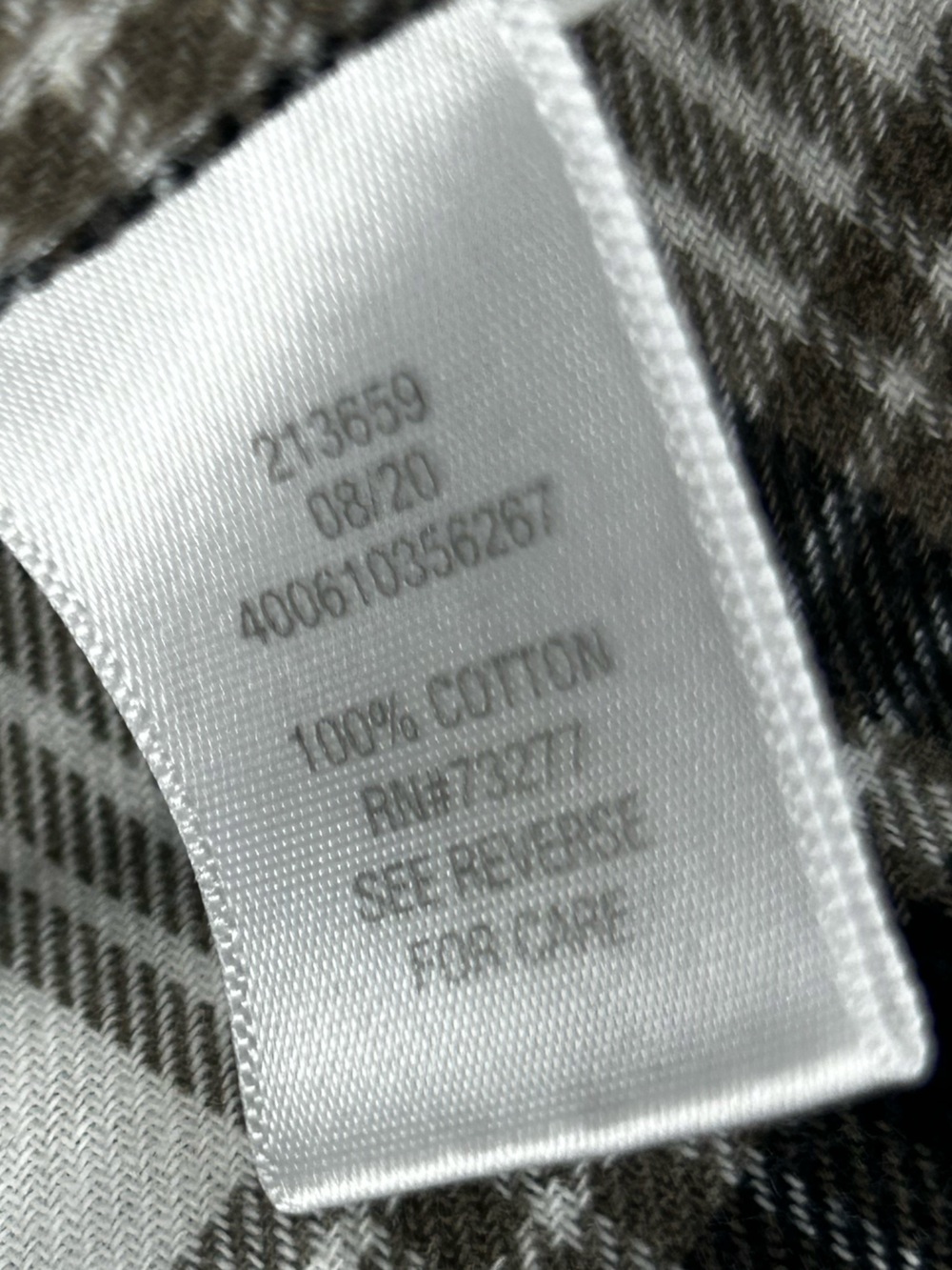 Upcycled Baseball Mom Flannel | Croft & Barrow | Size Medium 100% Cotton - Picture 8 of 11
